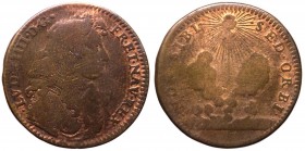 Francia - Luigi XIV (1643-1715) gettone 1669? - D/ LVD. XIIII. D.G. F.R. ET. NAV. REX. - Busto corazzato a destra - R/ NON SIBI SED ORBI - il sole asp...