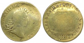 Francia - Luigi XIV (1643-1715) gettone 1678 - D/ LVD XIIII D . G . FR . ET . NAV . REX. - Busto a destra - R/ SVPERAS. EDVCIT. AD. AVRAS. REVENVS CAS...