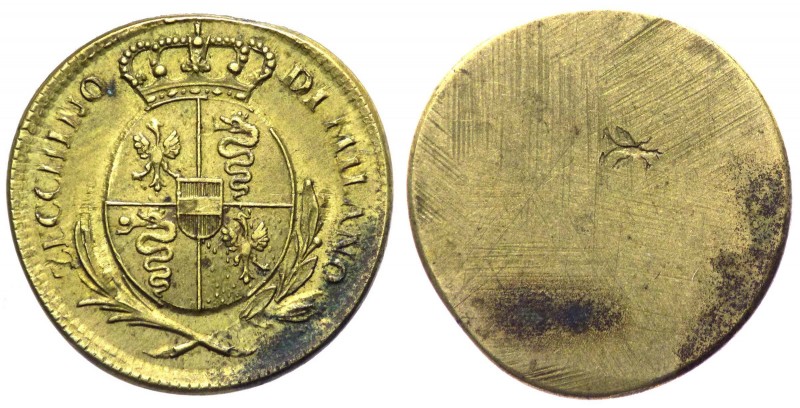 Italia - Milano - Periodo di Maria Teresa d'Asburgo (1740-1780) peso dello zecch...