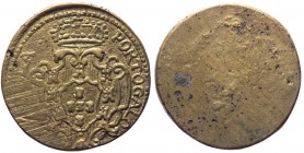 Estero - Portogallo - Peso "Dobbla Portogal" - corrispondente al 4 Escudos - ottone gr. 14,32
qBB
