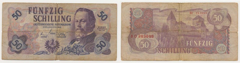 Austria - 50 Schilling 1962 "Richard Wettstein" - Rif. KP 137a 
n.a.