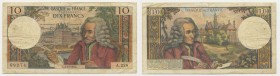 Francia - 10 Francs 1966 "Voltaire" - Rif. KP 147b 
n.a.