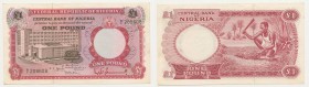 Nigeria - Repubblica Federale - 1 Pound 1967 - Rif. KP 8 
n.a.
