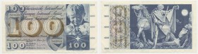 Svizzera - 100 Franchi 1971 D/ "Testa di Fanciullo" R/ "San Martino" - Rif. KP 49a 
n.a.