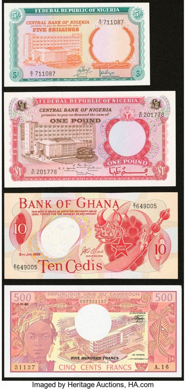 Africa Group Lot of 10 Examples Extremely Fine-Crisp Uncirculated. The majority ...