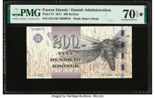 Faeroe Islands Foroyar 200 Kronur 2011 Pick 31 PMG Seventy Gem Unc 70 EPQ S. 

HID09801242017

© 2020 Heritage Auctions | All Rights Reserved