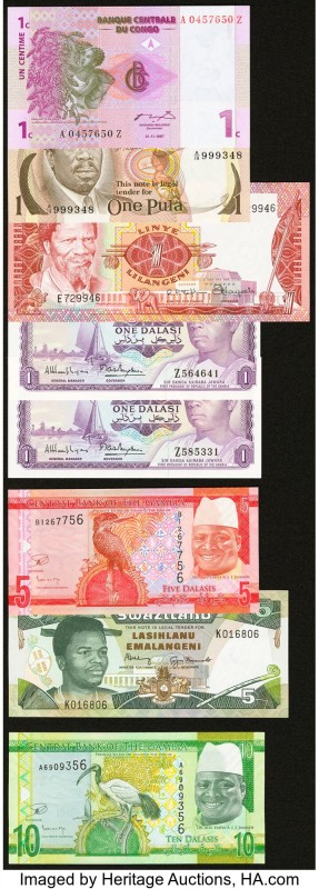 Gambia, St. Thomas and Prince, Swaziland and More Group Lot of 24 Examples Crisp...