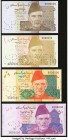 Pakistan 2006-08 Specimen Set 8 Examples Crisp Uncirculated. Minor staining on the 5000 Rupees; perforated Specimen on all examples.

HID09801242017

...