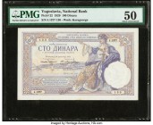 Yugoslavia National Bank 100 Dinara 30.11.1920 Pick 22 PMG About Uncirculated 50. Minor stains.

HID09801242017

© 2020 Heritage Auctions | All Rights...