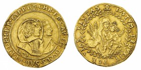Casa Savoia
Carlo Emanuele II (1638-1675)
8 Scudi d'oro della "Reggenza" 1641 - Zecca: Torino - Diritto: busti della Duchessa madre, Cristina di Fra...