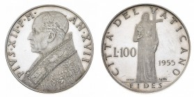 Collezione di Prove e Progetti
Vaticano
Pio XII (1939-1958) - Serie di Prova 1955 in argento 986, completa di sei valori - Zecca: Roma - Molto rara ...