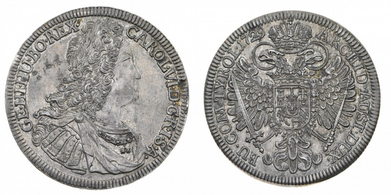 Europa
Austria e Sacro Romano Impero
Karl VI (1711-1740) - Tallero 1729 - Zecc...