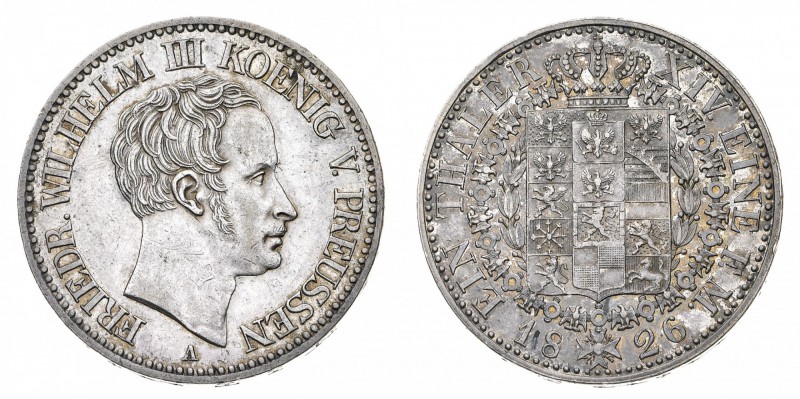 Europa
Germania
Preussen - Friedrich Wilhelm III (1797-1840) - Tallero 1826 - ...