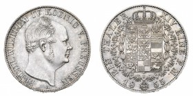 Europa
Germania
Preussen - Friedrich Wilhelm IV (1840-1861) - Tallero 1855 - Zecca: Berlino - Diritto: effigie del Re a destra - Rovescio: stemma co...
