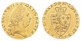 Europa
Gran Bretagna
George III (1760-1820) - Guinea 1798 PCGS AU58 - Zecca: Londra - Diritto: effigie laureata del Re a destra - Rovescio: stemma c...
