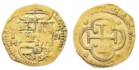Europa
Spagna
Filippo II di Spagna (1556-1598) - 2 Escudos s.d. con sigla M del ensayador - Zecca: Toledo - Diritto: stemma coronato - Rovescio: cro...