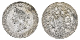 Oltremare
Hong Kong
Victoria (1842-1901) - Dollar 1867 - Non comune - Lievi colpetti sui bordi, ma in generale di buona qualità (Krause n. 10) (Dav....