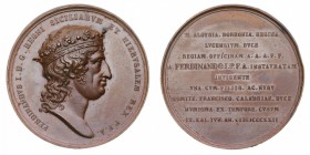 Medaglie
Medaglie Italiane
Regno delle Due Sicilie - Ferdinando I di Borbone (1816-1825) - Medaglia 1822 per la visita della Duchessa di Lucca Maria...