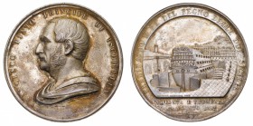 Medaglie
Medaglie Italiane
Regno delle Due Sicilie - Ferdinando II di Borbone (1830-1859) - Medaglia 1852 per l'inaugurazione del bacino di carenagg...