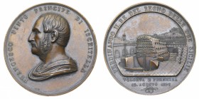 Medaglie
Medaglie Italiane
Regno delle Due Sicilie - Ferdinando II di Borbone (1830-1859) - Medaglia 1852 per l'inaugurazione del bacino di carenagg...