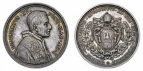 Medaglie
Medaglie Pontificie
Benedetto XV (1914-1922) - Medaglia 1914 Anno I - Diametro mm. 43.5 - gr. 38,92 - Opus Francesco Bianchi - Di ottima qu...