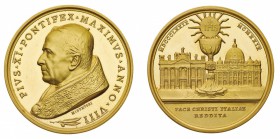 Medaglie
Città del Vaticano
Pio XI (1922-1939) - Medaglia annuale Anno VIII - Diametro mm. 44 - gr. 58,66 - Opus Aurelio Mistruzzi - Molto rara - Di...