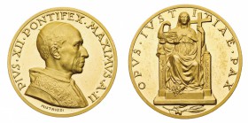 Medaglie
Città del Vaticano
Pio XII (1939-1958) - Medaglia annuale Anno II - Diametro mm. 44 - gr. 61,72 - Opus Aurelio MIstruzzi - Molto rara, solo...
