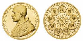 Medaglie
Città del Vaticano
Pio XII (1939-1958) - Medaglia annuale Anno IX - Diametro mm. 44 - gr. 59,81 - Opus Aurelio Mistruzzi - Molto rara, solo...
