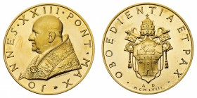 Medaglie
Città del Vaticano
Giovanni XXIII (1958-1963) - Medaglia straordinaria "Incoronazione" Anno I - Diametro mm. 50 - gr. 82,68 - Opus Pietro G...