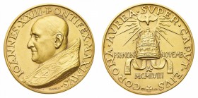 Medaglie
Città del Vaticano
Giovanni XXIII (1958-1963) - Medaglia straordinaria "Incoronazione" Anno I - Diametro mm. 30 - gr. 16,21 - Opus Aurelio ...