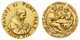 Medaglie
Città del Vaticano
Paolo VI (1963-1978) - Medaglia annuale Anno VIII - Diametro mm. 44 - gr. 77,44 - Opus Enrico Manfrini - Rara - Realizza...