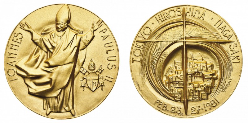 Medaglie
Città del Vaticano
Giovanni Paolo II (1978-2005) - Insieme di 2 medag...