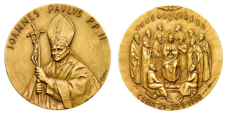 Medaglie
Città del Vaticano
Giovanni Paolo II (1978-2005) - Insieme di 2 medag...