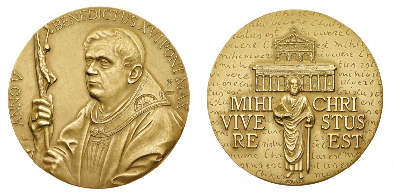 Medaglie
Città del Vaticano
Benedetto XVI (2005-2013) - Medaglia annuale Anno ...