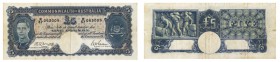 Cartamoneta
Oltremare
Australia - Commonwealth Bank of Australia - 5 Pounds (1941) - Raro - Pieghe di circolazione (Pick n. 27b)