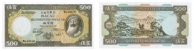 Cartamoneta
Oltremare
Macau - Banco Nacional Ultramarino - 500 Patacas 12.5.1984 - Raro - Di alta qualità (Pick n. 62)
