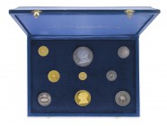 Lotti e collezioni
Monete
Iran - Reza Pahlevi (1941-1979) - Serie completa di 9 valori (25, 50, 75, 100 e 200 Rials in argento e 500, 750, 1000 e 20...