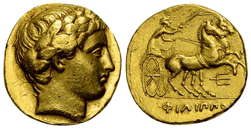 Philip II AV Stater, Pella 

Kings of Macedon. Philip II (359-336 BC). AV Stat...
