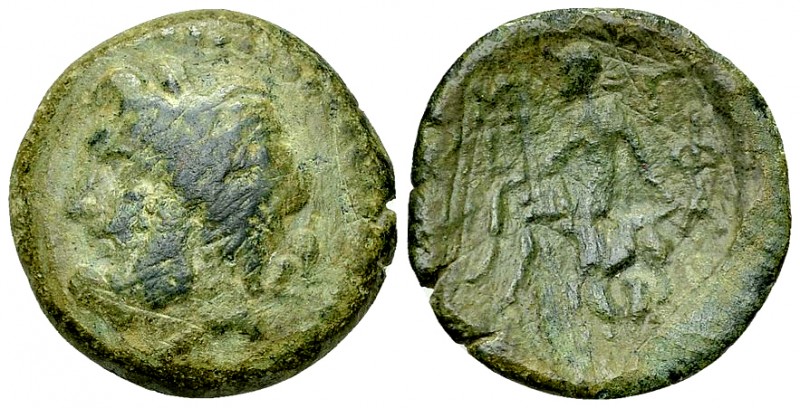 Megalopolis Hexachalkon, early 1st century 

Peloponnesos, Megalopolis. AE Hex...
