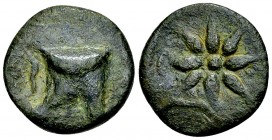 Amisos (?) AE20, time of Mithradates VI 

Pontos, Amisos (?). Time of Mithradates VI (c. 130-100 BC). AE20 (5.34 g).
Obv. Bashlyk left, bow.
Rev. ...