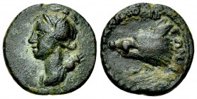 Laodicea ad Mare Pseudo-autonomous AE17 

Syria, Seleucis and Pieria. Laodicea ad Mare. AE17 (3.47 g), Pseudo-autonomous issue. tempus Antonini Pii ...