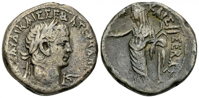 Claudius BI Tetradrachm, Messalina reverse 

Claudius (41-54 AD). Billon Tetra...