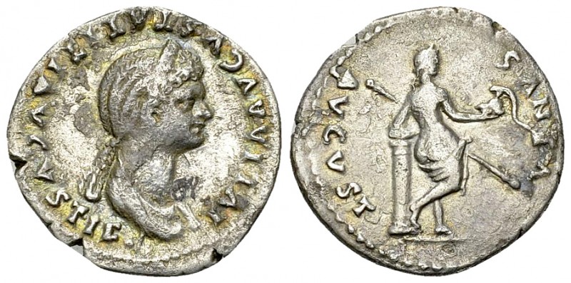 Julia Titi AR Denarius 

Titus (79-81 AD) for Julia Titi. AR Denarius (19 mm, ...