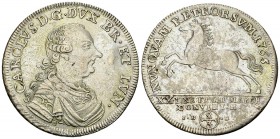 Braunschweig-Wolfenbüttel, AR 2/3 Taler 1765 

Deutschland. Braunschweig-Wolfenbüttel, Fürstentum. Karl I (1735-1780). AR 2/3 Taler 1765 (35 mm, 13....