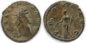 Römische Münzen, MÜNZEN DER RÖMISCHEN KAISERZEIT. Gallienus (253-268 n. Chr). Antoninianus (4.14 g. 20 mm). Vs.: GALLIENVS AVG, Büste mit Strkr n. r. ...
