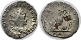 Römische Münzen, MÜNZEN DER RÖMISCHEN KAISERZEIT. Saloninus (258-260 n. Chr). Antoninianus (2.97 g. 22.5 mm), Vs.: SALON VALERIANVS CAES, drapierte Bü...