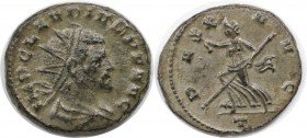 Römische Münzen, MÜNZEN DER RÖMISCHEN KAISERZEIT. Claudius II. Gothicus. Antoninianus 268-270 n. Chr. (4.48 g. 20 mm) Vs.: IMP CLAVDIVS PF AVG, Büste ...