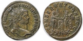 Römische Münzen, MÜNZEN DER RÖMISCHEN KAISERZEIT. Maximianus Herculius (286-310 n. Chr). Antoninianus (3.78 g. 23 mm). Vs.: IMP C MA VAL MAXIMIANVS PF...