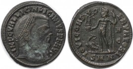 Römische Münzen, MÜNZEN DER RÖMISCHEN KAISERZEIT. Licinius I. (308-324 n. Chr). Follis (3.38 g. 23 mm). Vs.: IMP C VAL LICIN LICINIVS PF AVG, Kopf mit...