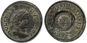 Römische Münzen, MÜNZEN DER RÖMISCHEN KAISERZEIT. Crispus, Cäsar (317-326 n. Chr). Follis (Lugdunum) 1.Offizin. (3.34 g. 19 mm) Vs.: IVL CRIS-PVS NOBS...